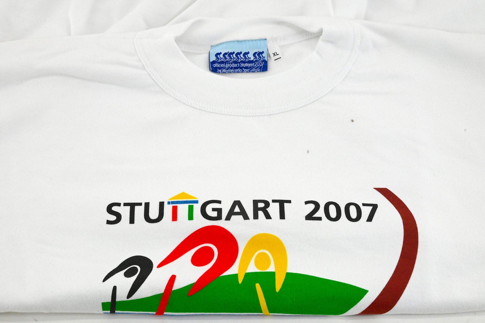 NOS Stuttgart 2007 UCI World Championchips Sweatshirt by Montecarlo Spa Size XL - Image 3