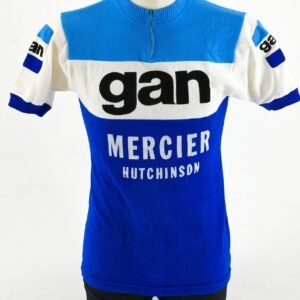 Team Gan Mercier Hutchinson Wool Jersey by Tricots du Rocher Size 3