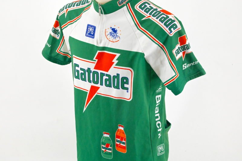 Team Gatorade Bianchi Jersey by Santini Size XXL - Image 3
