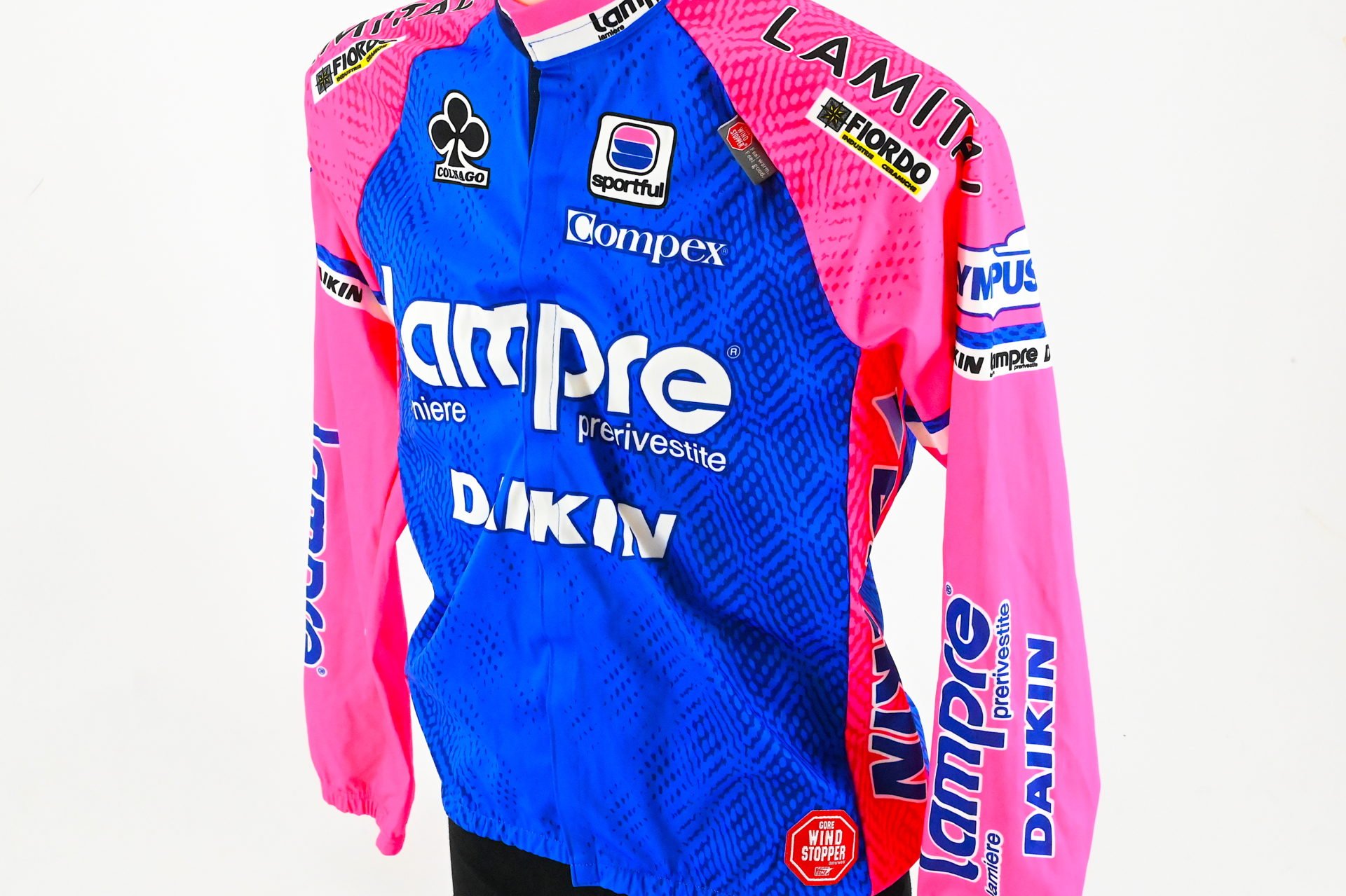 Team Lampre Daikin Colnago Rainjacket Windbreaker by Sportful Size 2 - Image 2