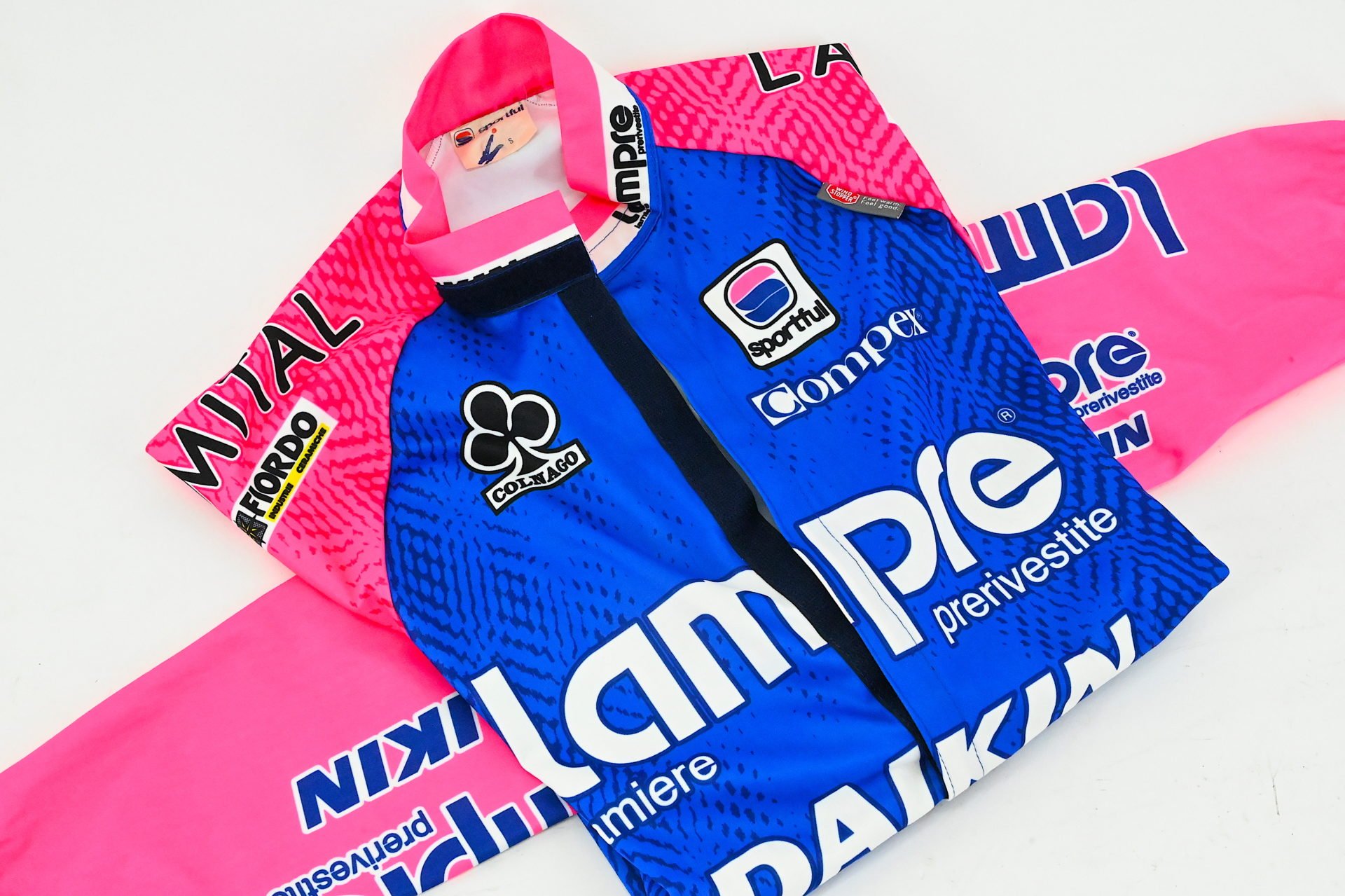 Team Lampre Daikin Colnago Rainjacket Windbreaker by Sportful Size 2 - Image 5