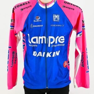 Team Lampre Daikin Fondriest Windbreaker Rainjacket by Santini Size 3