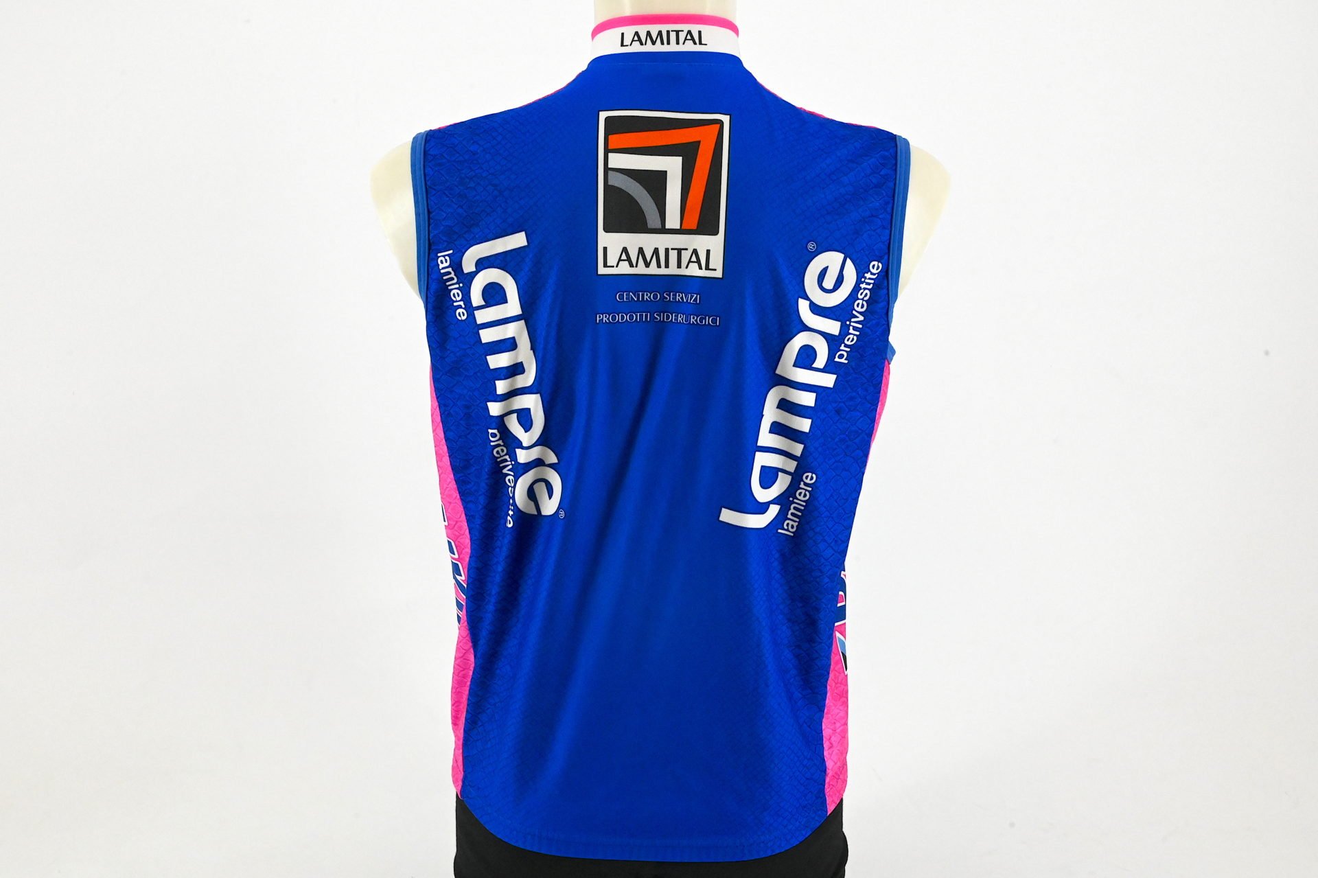 Team Lampre Daikin Fondriest Windbreaker Vest by Santini Size M - Image 6