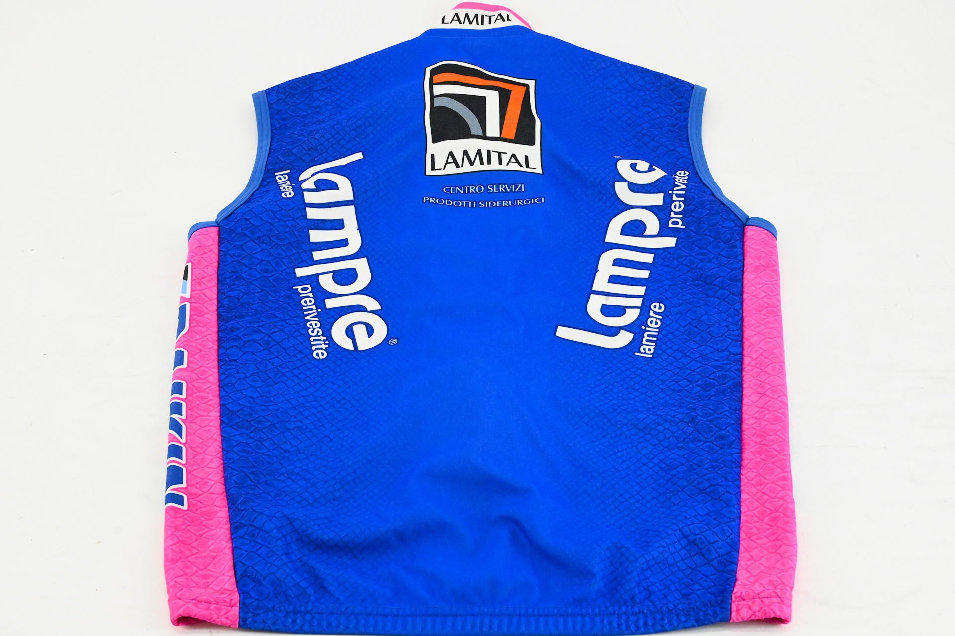 Team Lampre Daikin Fondriest Windbreaker Vest by Santini Size M - Image 4