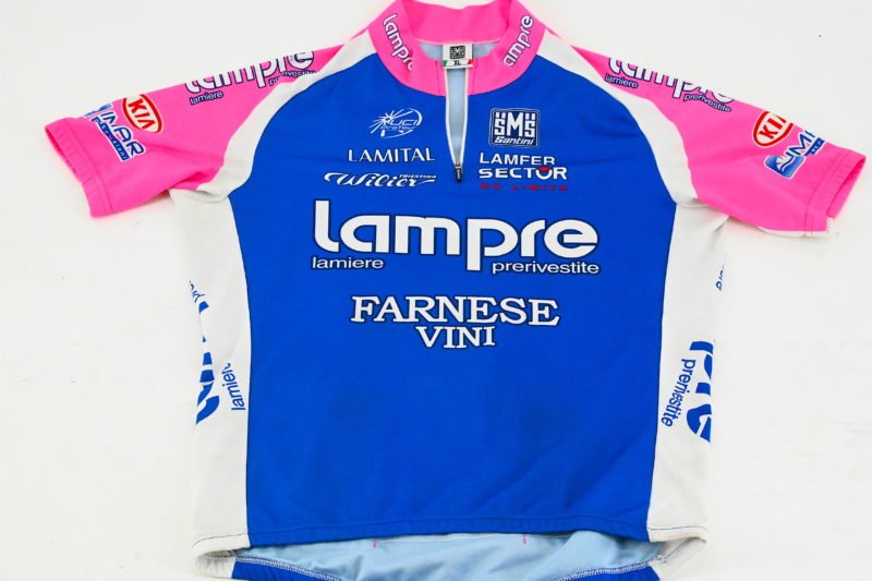 Team Lampre Farnese Vini Wilier Triestina Jersey by Santini Size 5 - Image 5