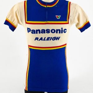 Team Panasonic Raleigh Classic Wool Jersey by Vittore Gianni Size 3