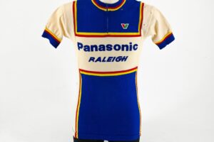 Team Panasonic Raleigh Classic Wool Jersey by Vittore Gianni Size 3