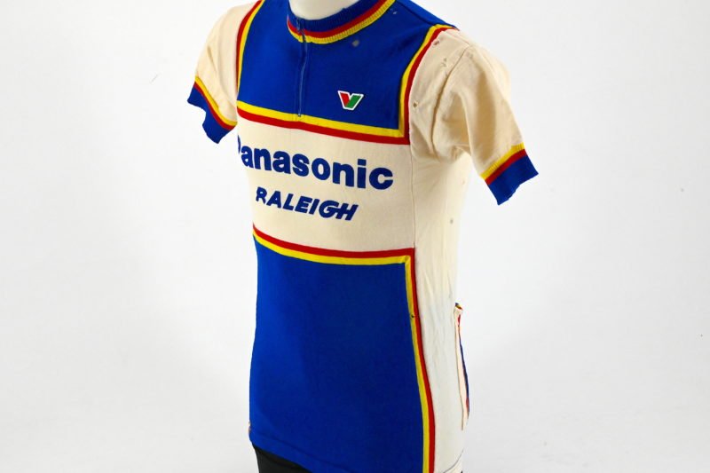 Team Panasonic Raleigh Classic Wool Jersey by Vittore Gianni Size 3 - Image 3