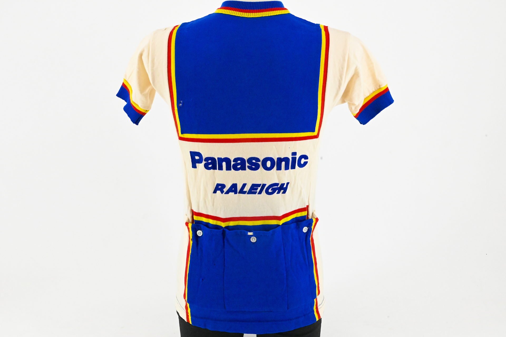 Team Panasonic Raleigh Classic Wool Jersey by Vittore Gianni Size 3 - Image 7