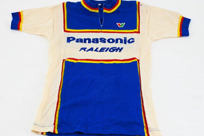 Team Panasonic Raleigh Classic Wool Jersey by Vittore Gianni Size 3 - Image 7
