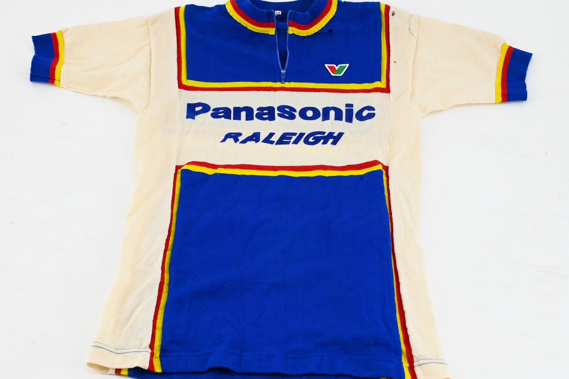 Team Panasonic Raleigh Classic Wool Jersey by Vittore Gianni Size 3 - Image 6