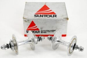 NOS/NIB Suntour Superbe Pro Track Pista Hubs 28 Hole 100/120