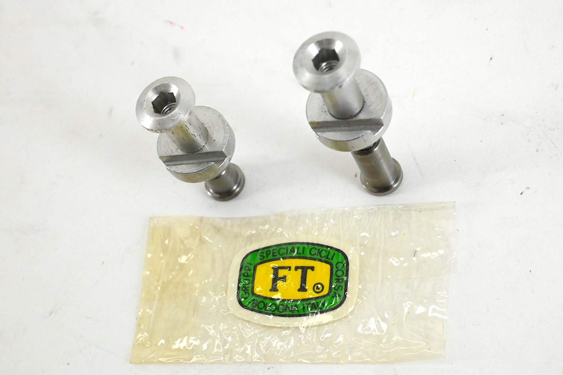 NOS F.T. Bologna Titanium Lightweight Brake Bolts for Classic Campagnolo Brakes Allen Key Bolt - Image 2