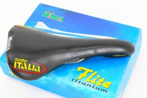 Selle Italia Flite Titanium Leather Saddle 2000