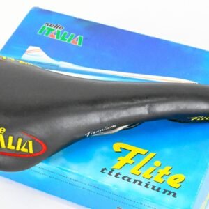 Selle Italia Flite Titanium Leather Saddle 2000
