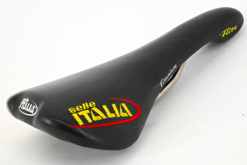 Selle Italia Flite Titanium Leather Saddle 2000 - Image 7