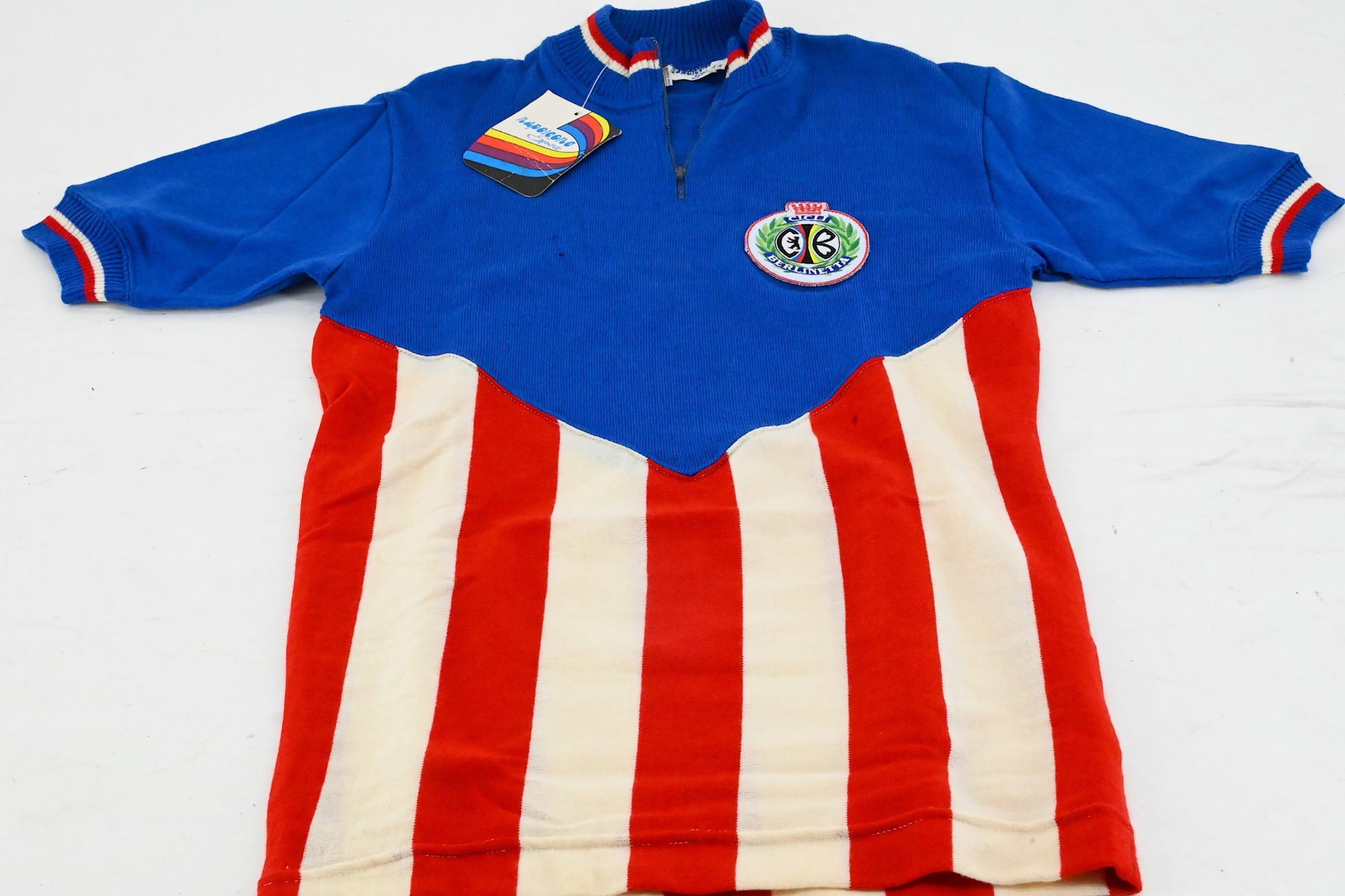 NOS Brooklyn Style Wool Jersey by Napoleone Sport Size 44 - Image 6