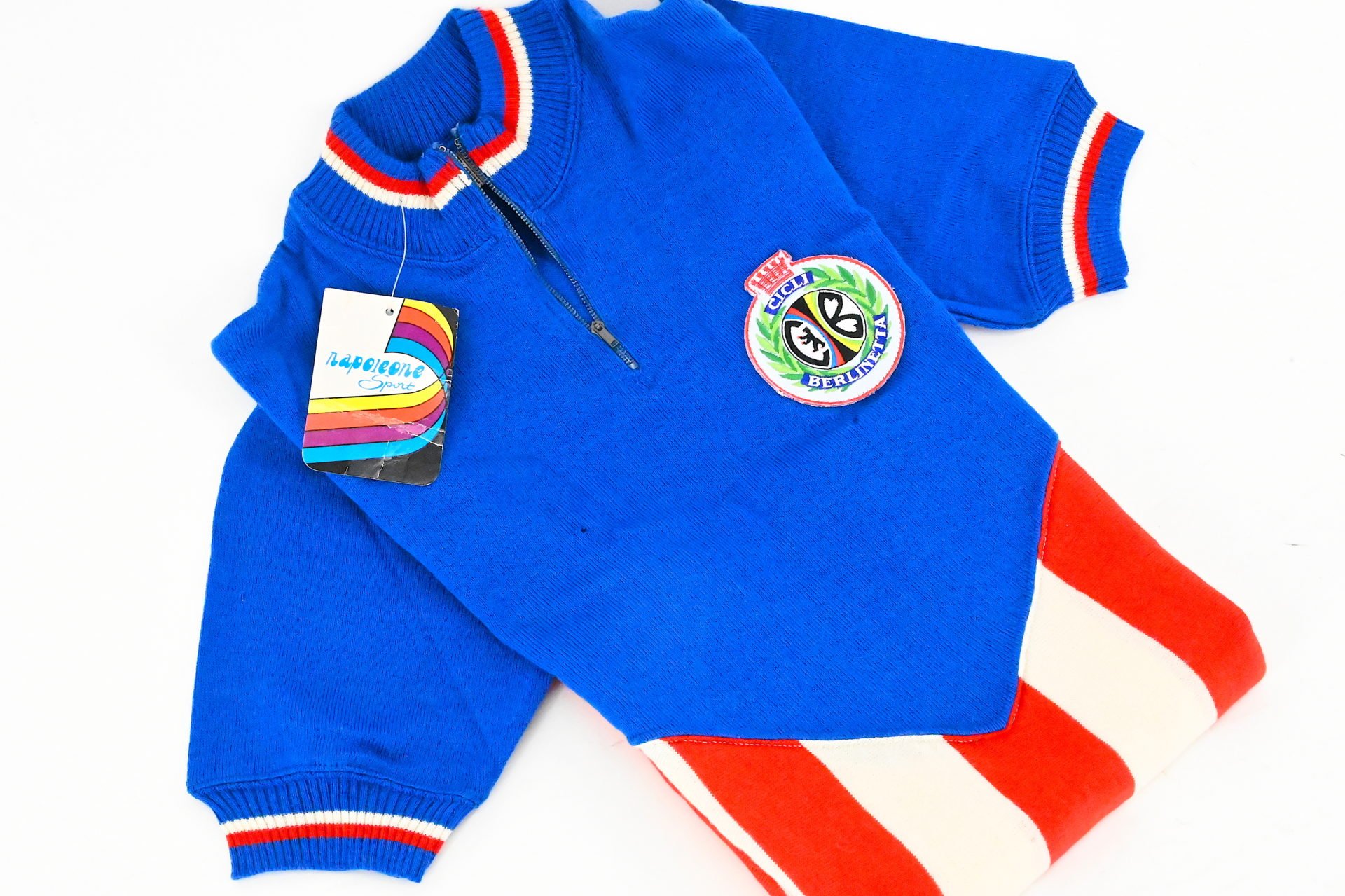 NOS Brooklyn Style Wool Jersey by Napoleone Sport Size 44 - Image 3