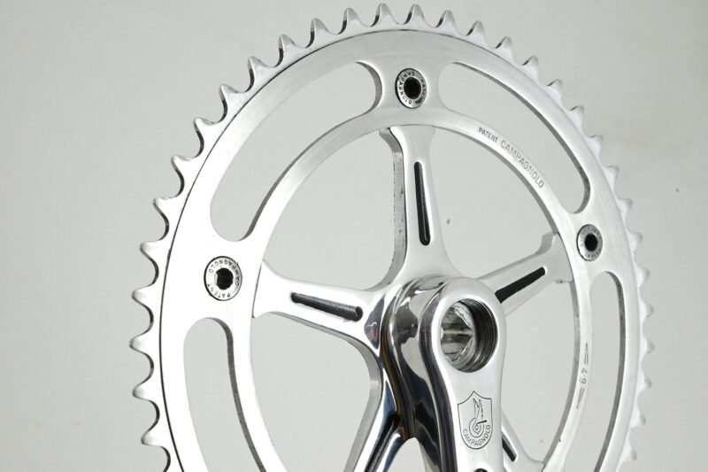 Campagnolo Pista Cranks 1970s 165mm 49 T - Cicli Berlinetta