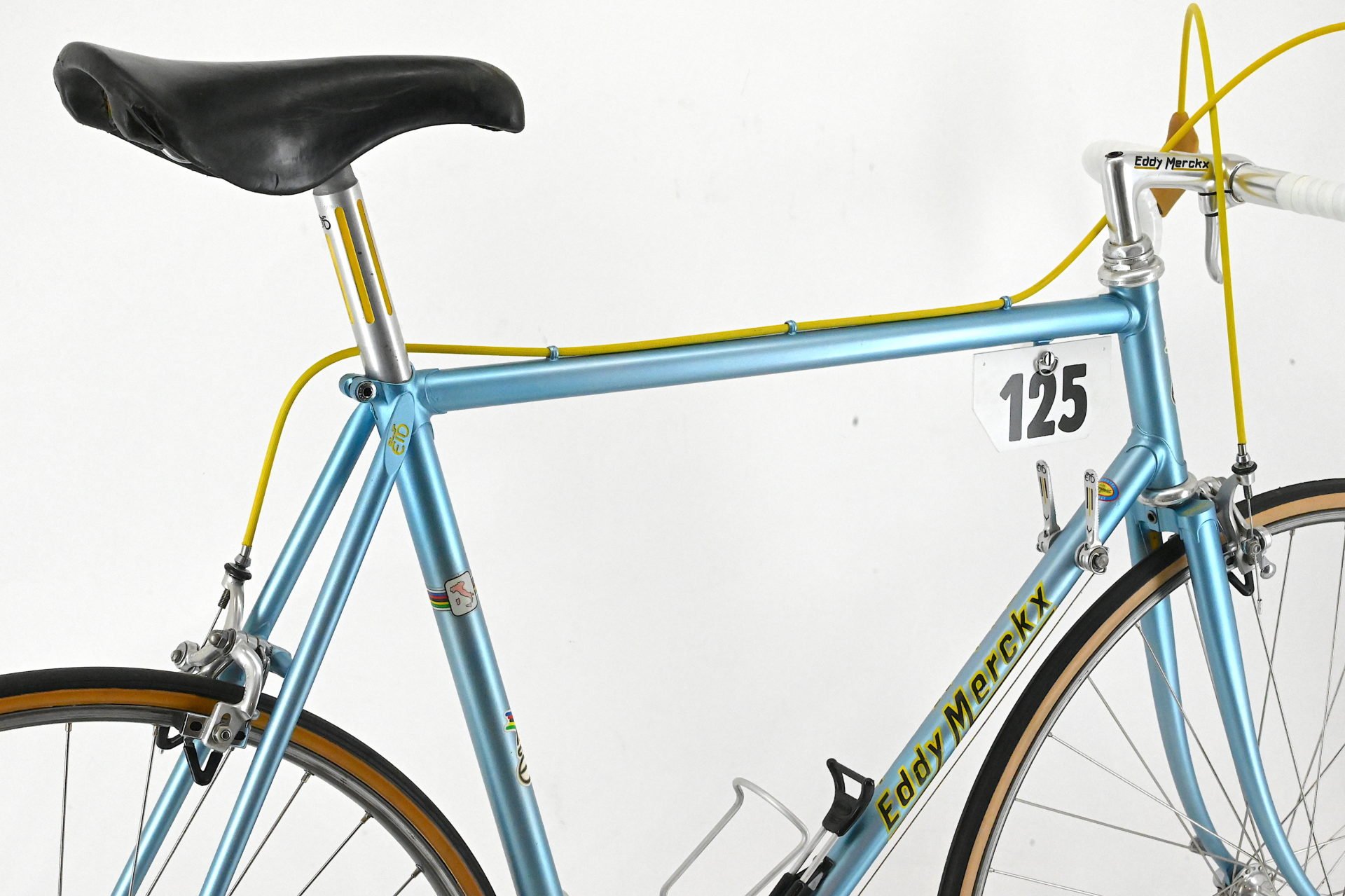Eddy Merckx Professional Authentic Pro Bicycle Team Kelme KE20 Campagnolo Super Record Size 57 - Image 12