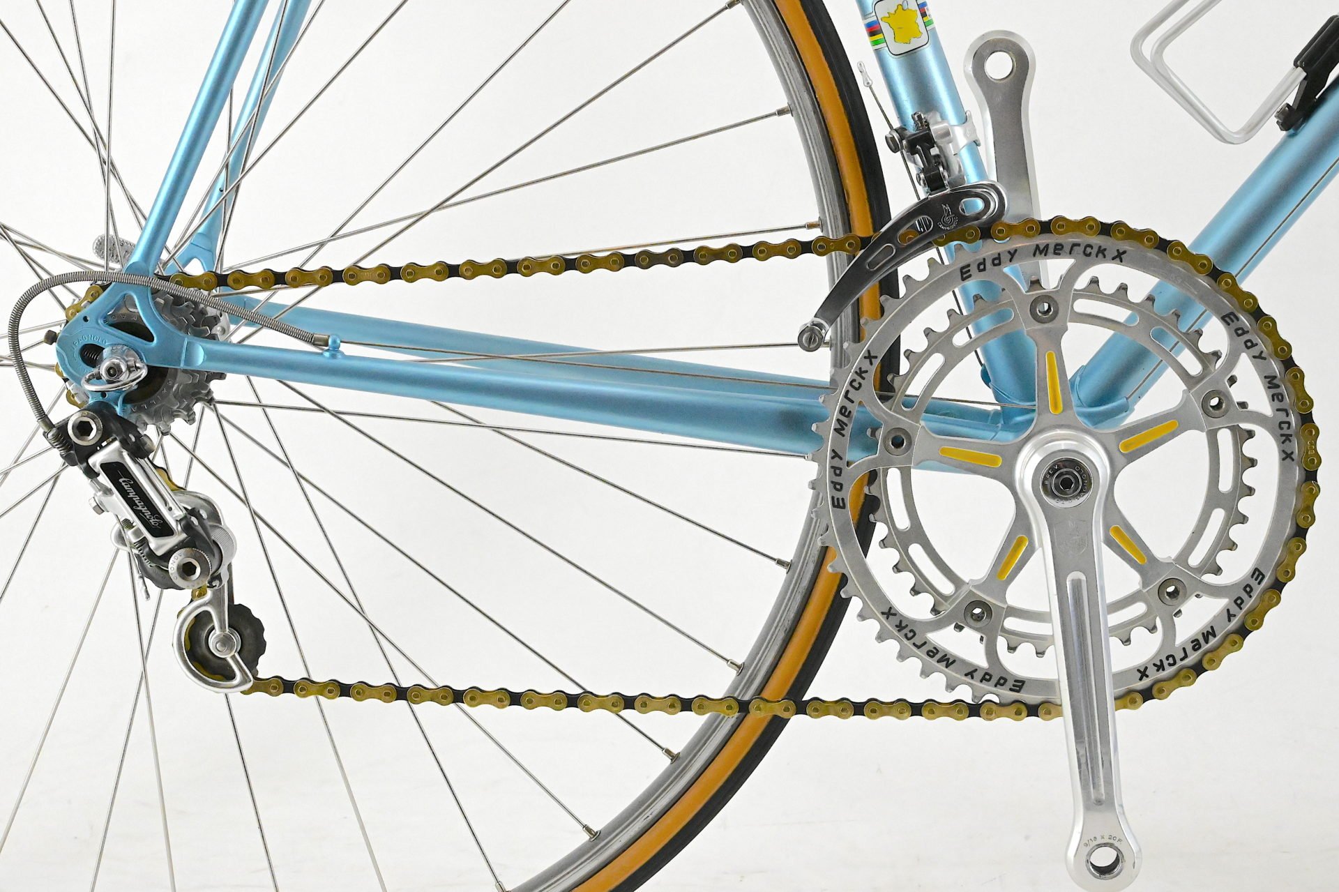 Eddy Merckx Professional Authentic Pro Bicycle Team Kelme KE20 Campagnolo Super Record Size 57 - Image 25