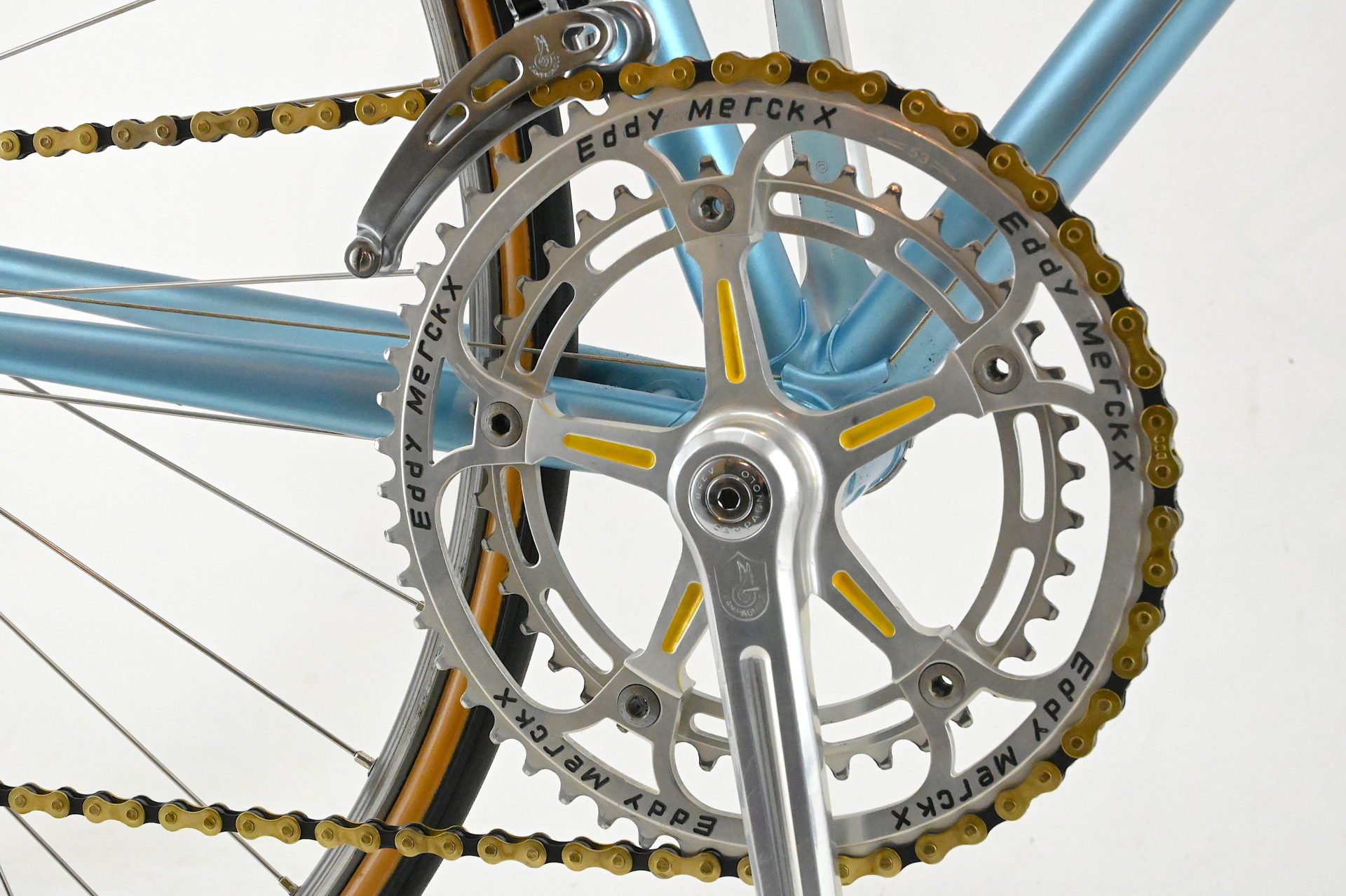 Eddy Merckx Professional Authentic Pro Bicycle Team Kelme KE20 Campagnolo Super Record Size 57 - Image 24