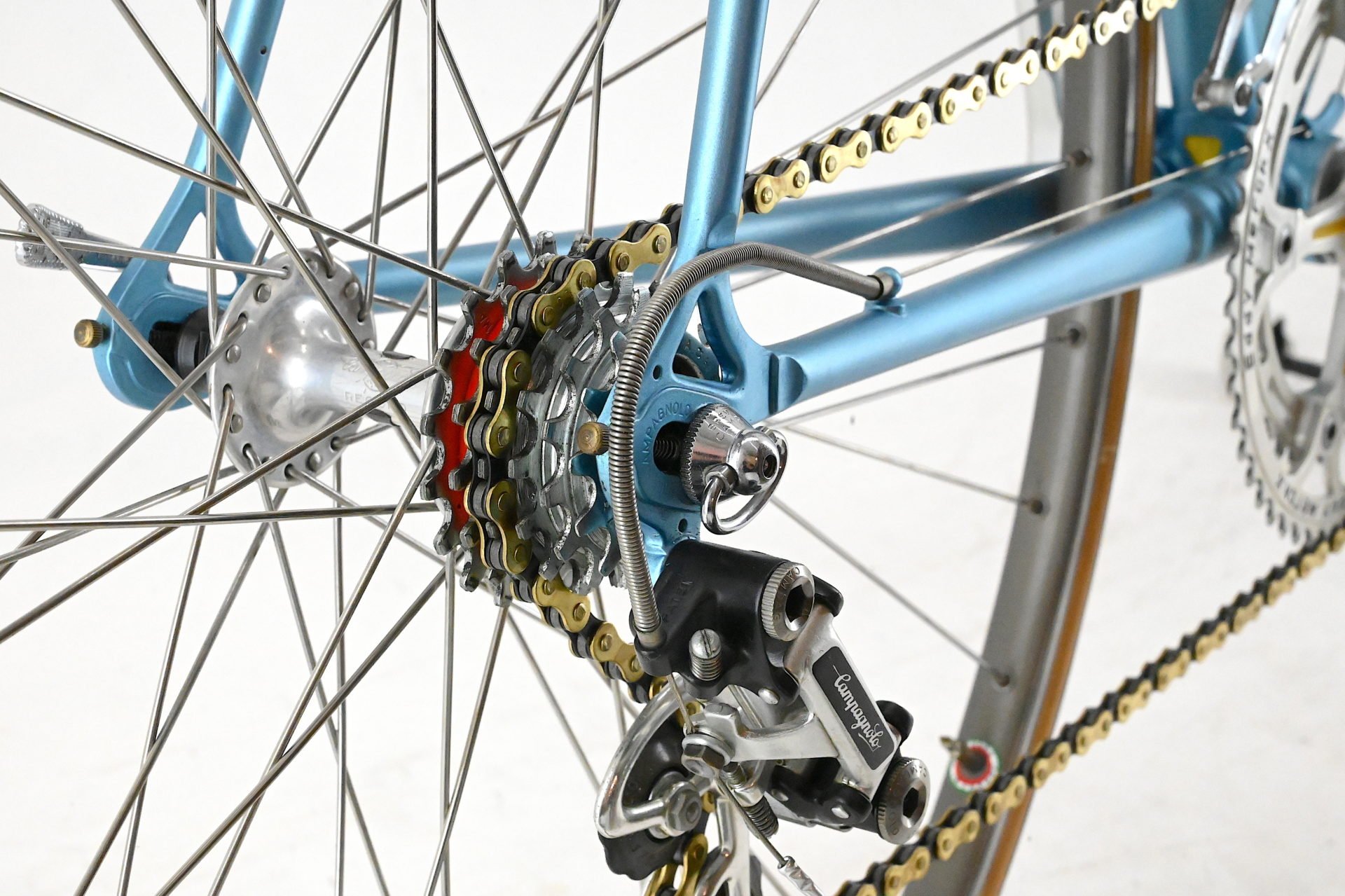 Eddy Merckx Professional Authentic Pro Bicycle Team Kelme KE20 Campagnolo Super Record Size 57 - Image 26