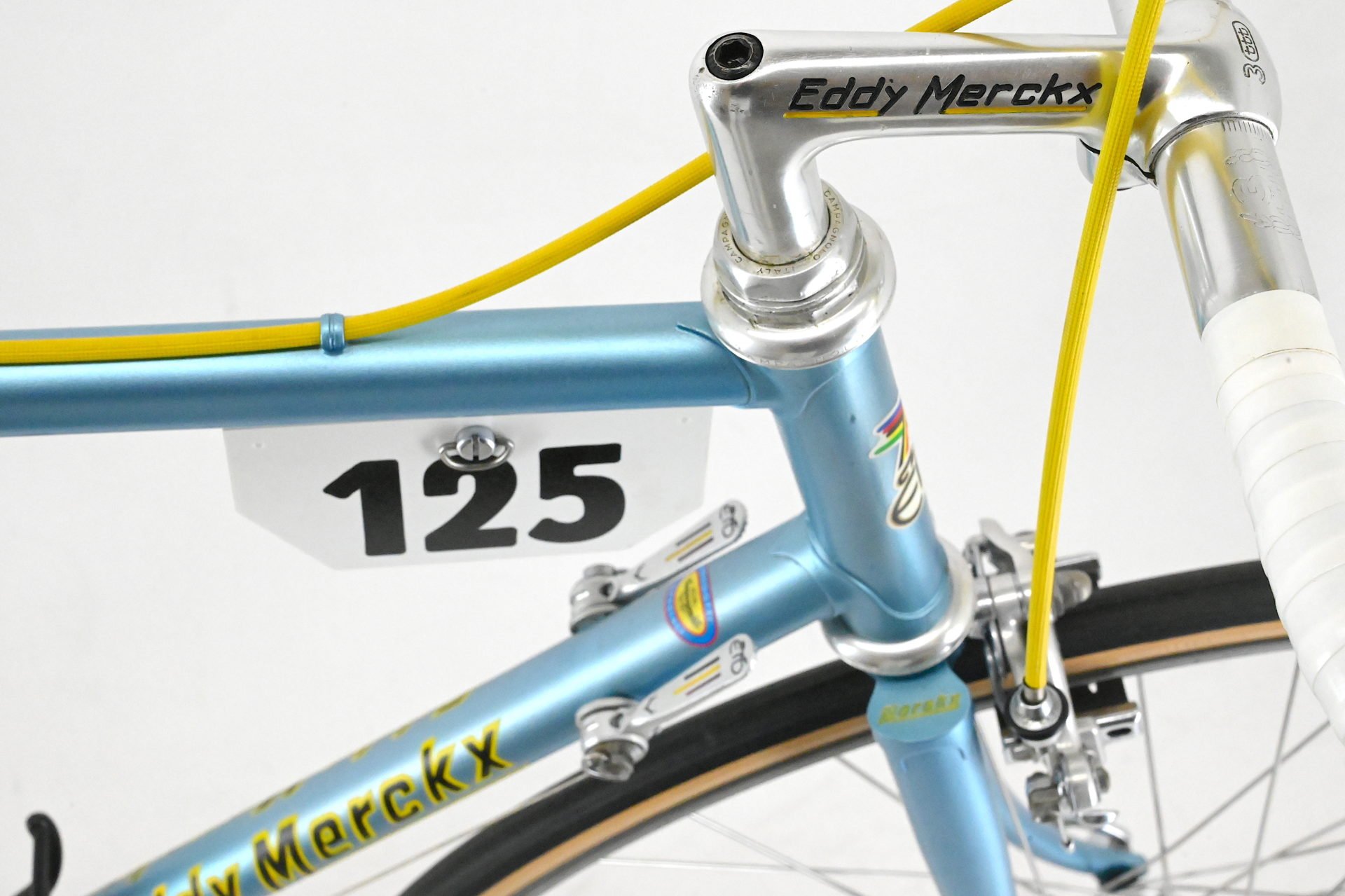 Eddy Merckx Professional Authentic Pro Bicycle Team Kelme KE20 Campagnolo Super Record Size 57 - Image 8