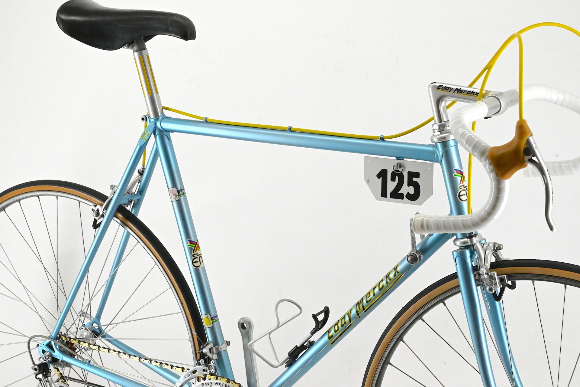 Eddy Merckx Professional Authentic Pro Bicycle Team Kelme KE20 Campagnolo Super Record Size 57 - Image 9