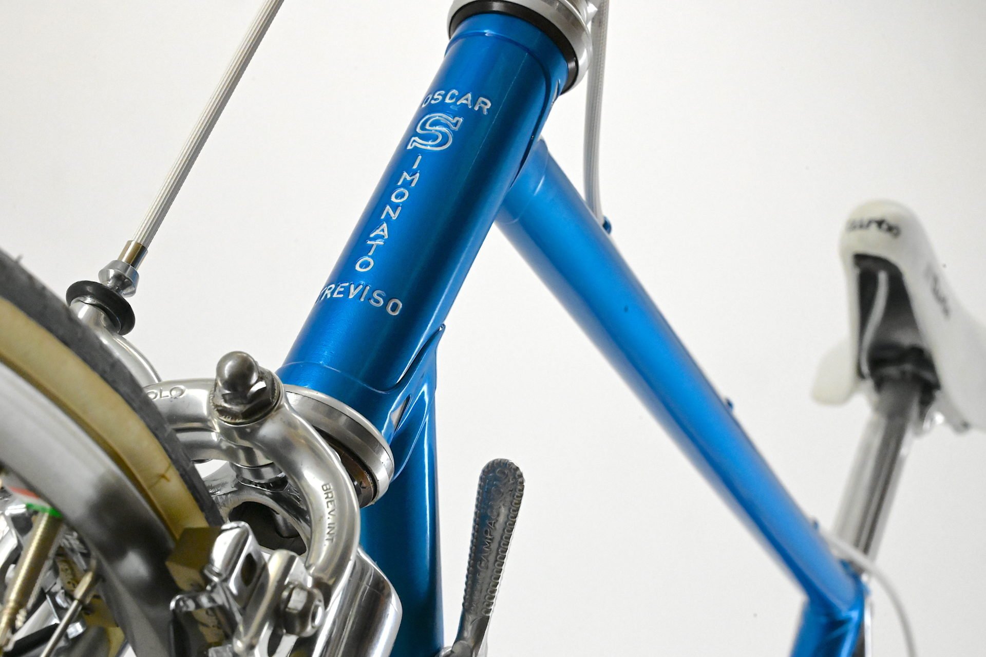 Oscar Simonato Road Bicycle Campagnolo Super Record Size 54.5 - Image 13