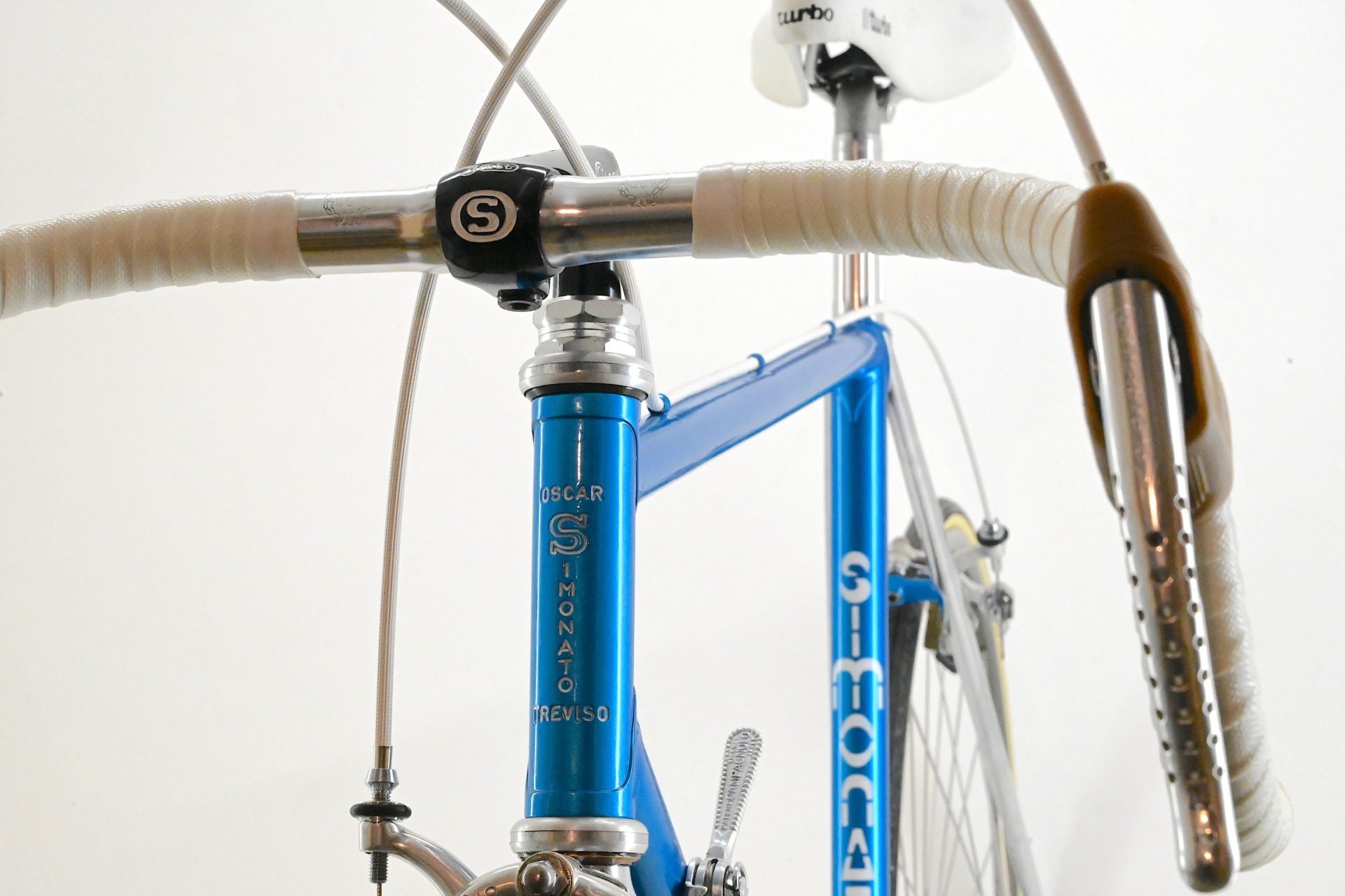 Oscar Simonato Road Bicycle Campagnolo Super Record Size 54.5 - Image 2