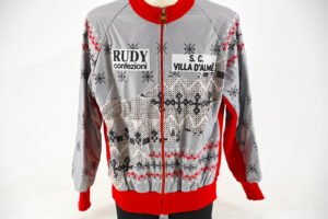 S.C. Villa D'Almé Rudy Confezioni Winter Cycling Jacket by Santini Size 5