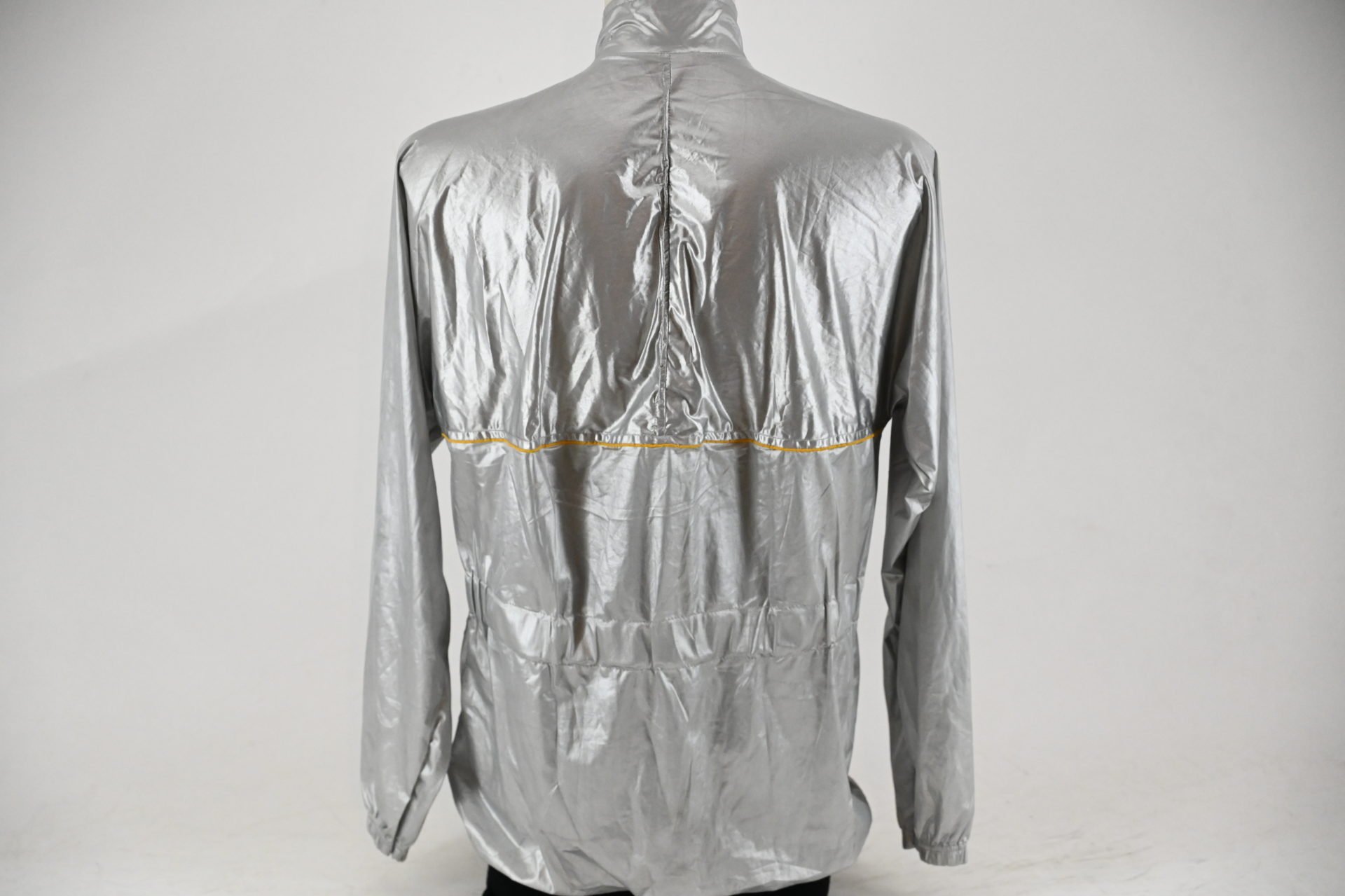 Silver Reflecting Cycling Rain Jacket by SEB Size L/5 - Image 6