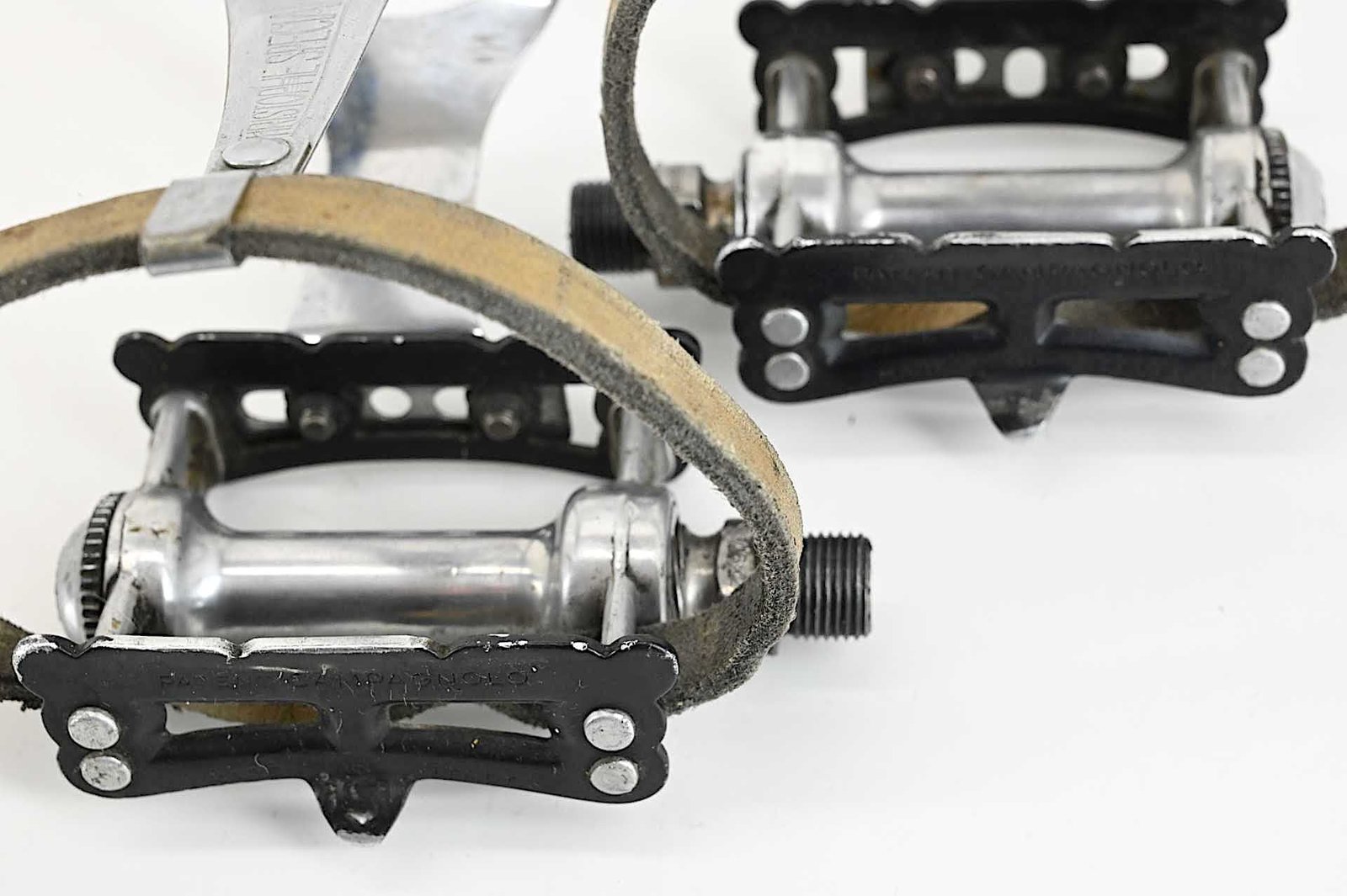 Campagnolo Super Record Pista Track Pedals Christophe Toe Clips - Image 4