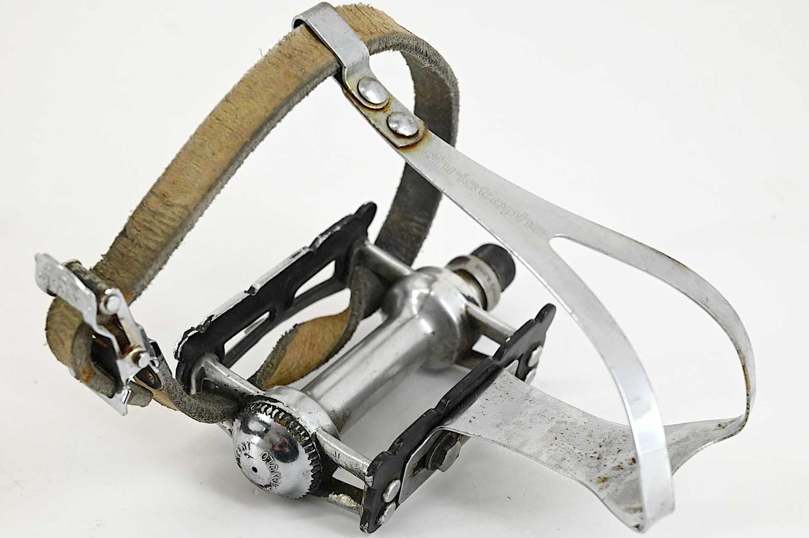 Campagnolo Super Record Pista Track Pedals Christophe Toe Clips - Image 10