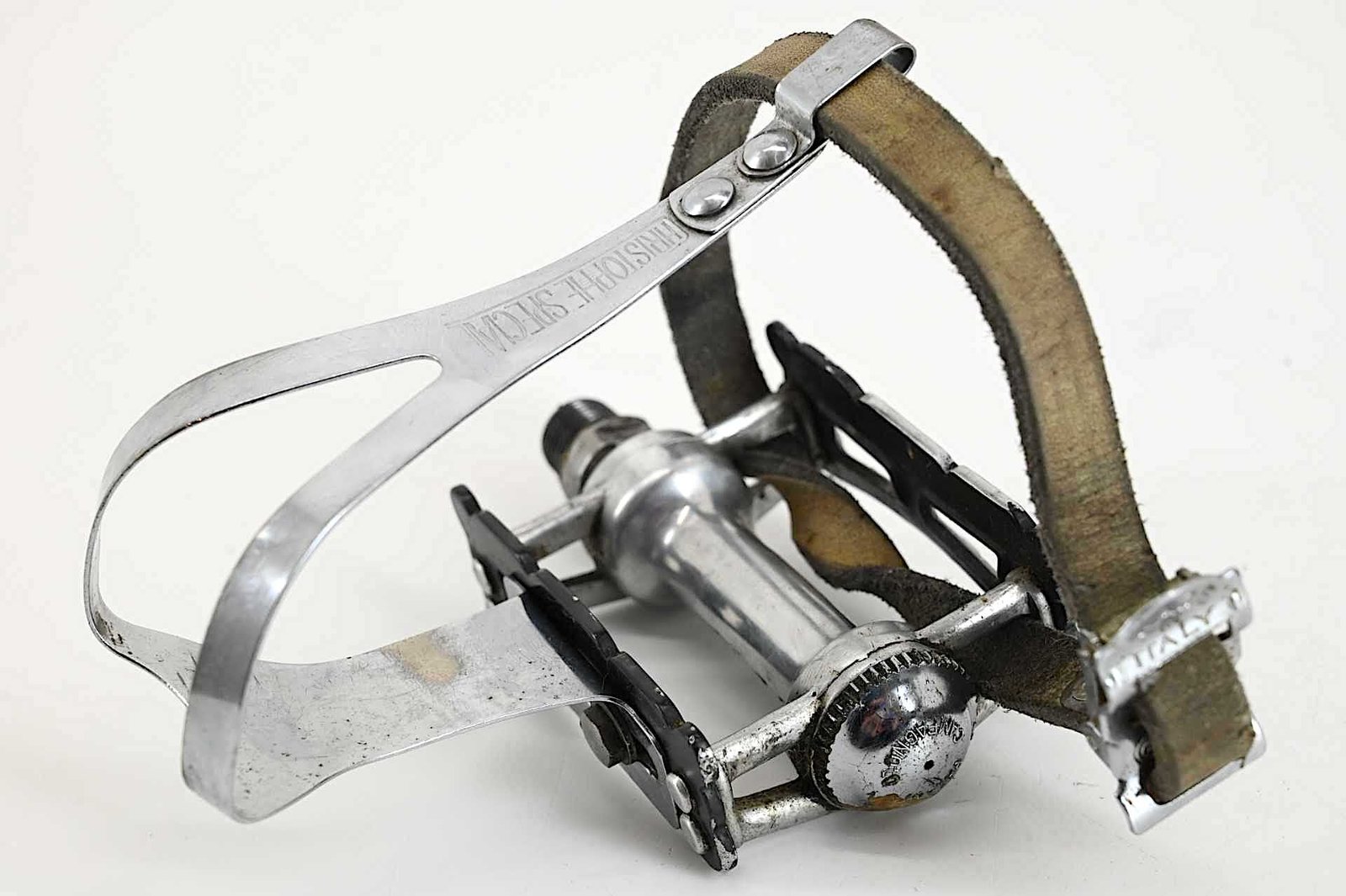 Campagnolo Super Record Pista Track Pedals Christophe Toe Clips - Image 9