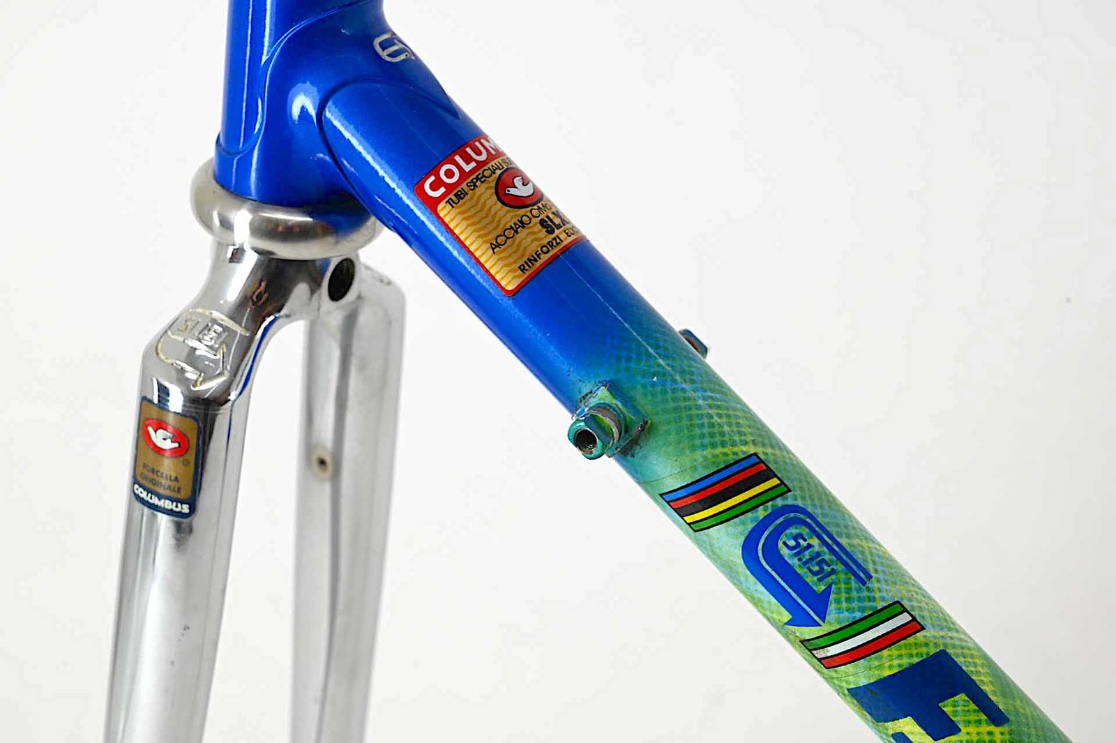 Francesco Moser Frameset Columbus SLX Size 55cm - Image 10