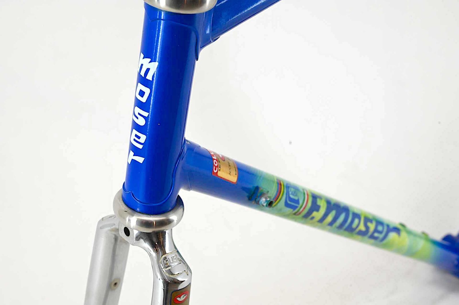 Francesco Moser Frameset Columbus SLX Size 55cm - Image 8