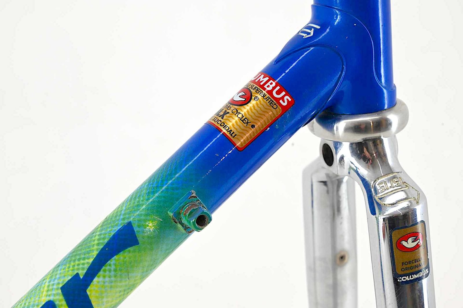 Francesco Moser Frameset Columbus SLX Size 55cm - Image 11