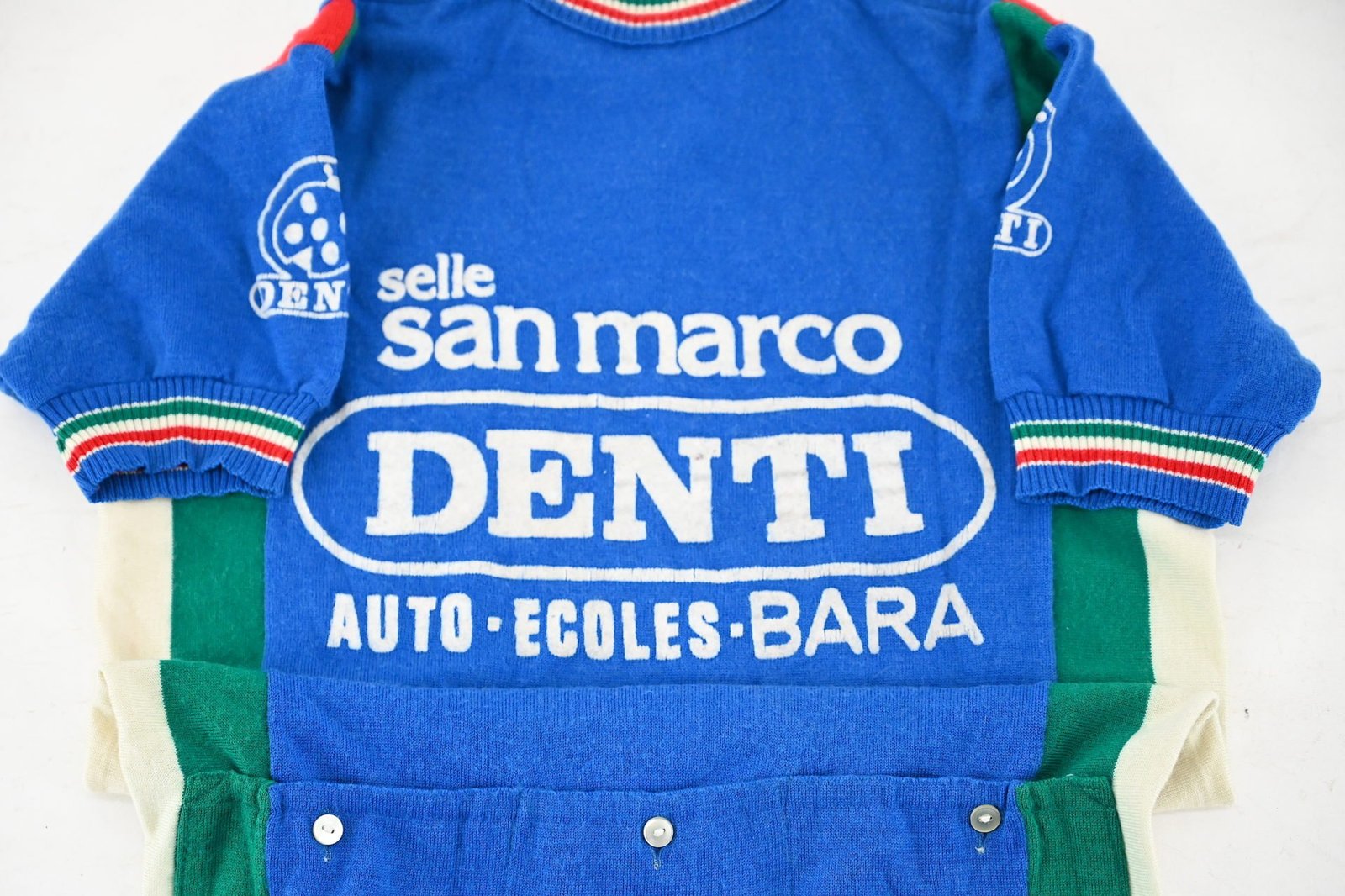 Mino Denti Selle San Marco Classic Wool Jersey by Moa Sport Size 3 - Image 5