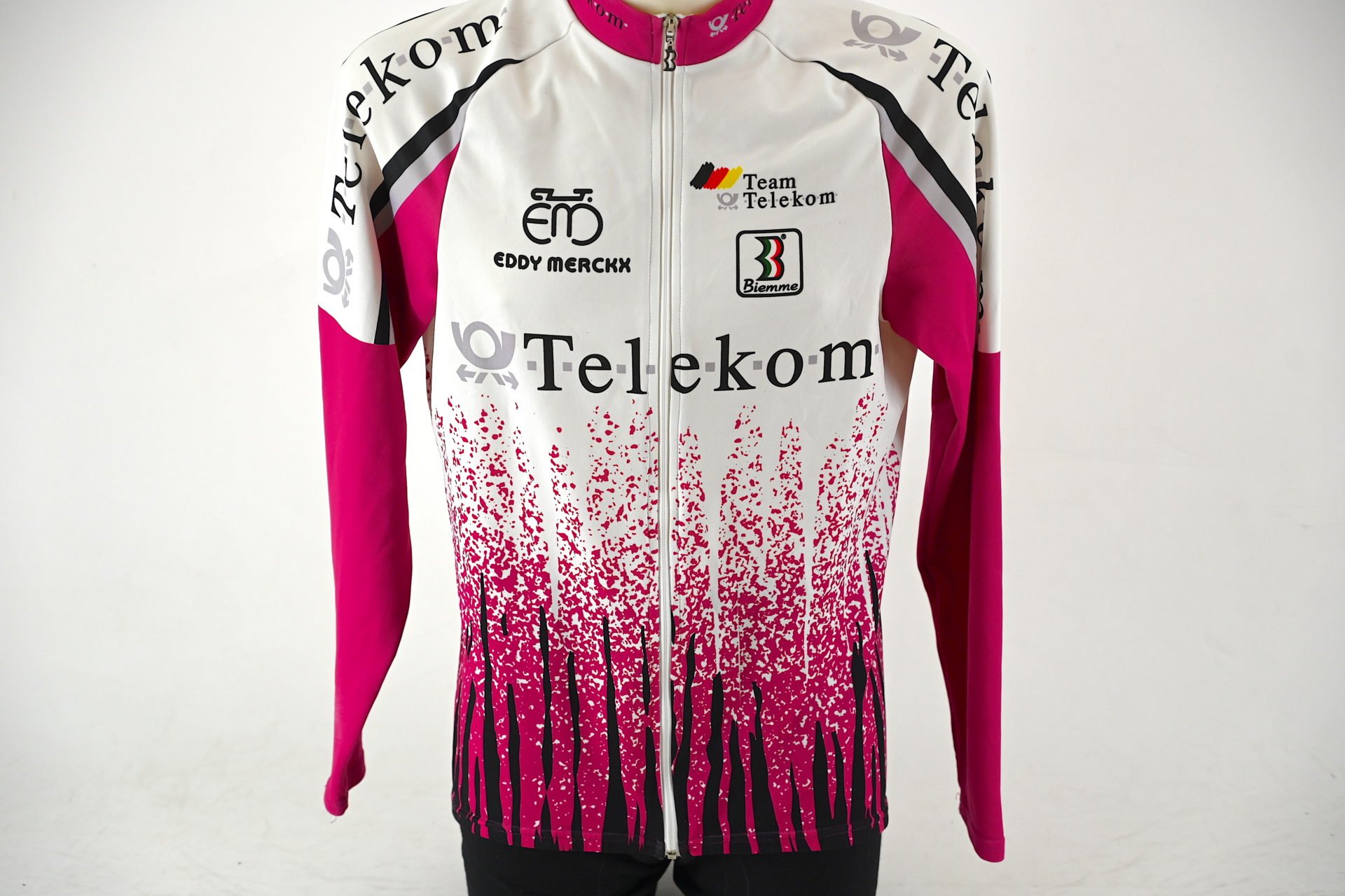 Original Team Telekom Eddy Merckx Longsleeve Jersey by Biemme Size 4