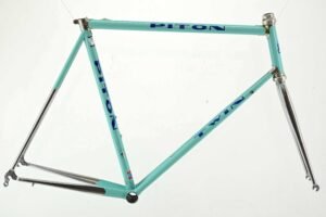 Piton Twin Steel Double Downtube Road Bicycle Frameset Size 58.5cm