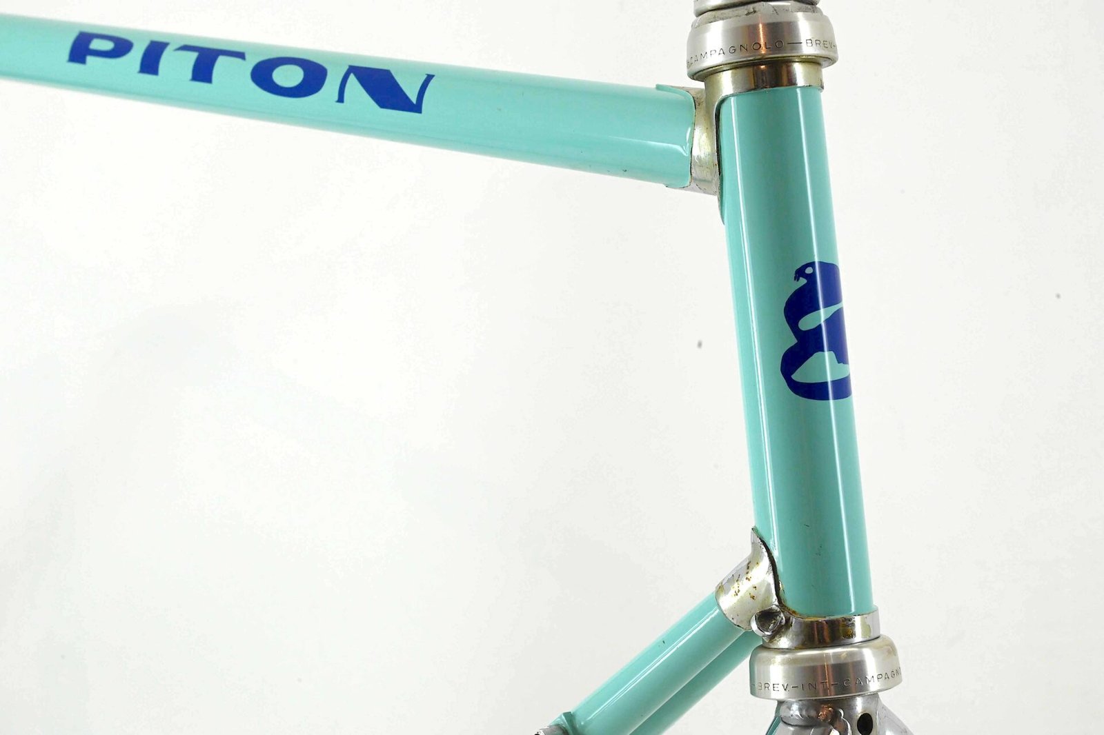 Piton Twin Steel Double Downtube Road Bicycle Frameset Size 58.5cm - Image 6