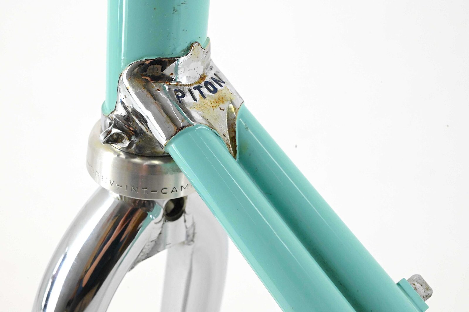 Piton Twin Steel Double Downtube Road Bicycle Frameset Size 58.5cm - Image 5