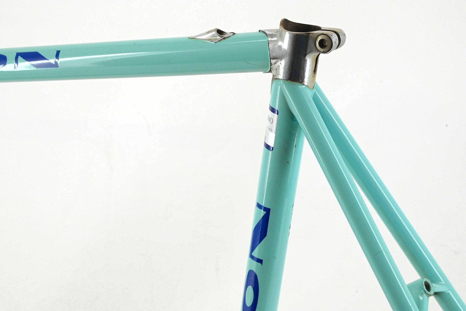 Piton Twin Steel Double Downtube Road Bicycle Frameset Size 58.5cm - Image 14