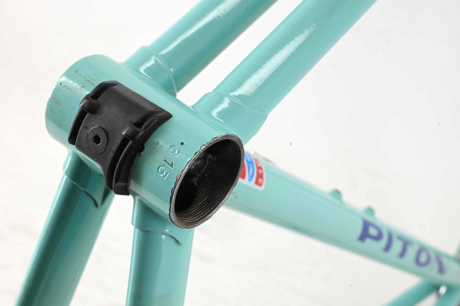 Piton Twin Steel Double Downtube Road Bicycle Frameset Size 58.5cm - Image 20