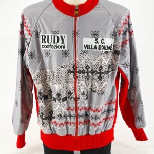 S.C. Villa D'Almé Rudy Confezioni Winter Cycling Jacket by Santini Size 5