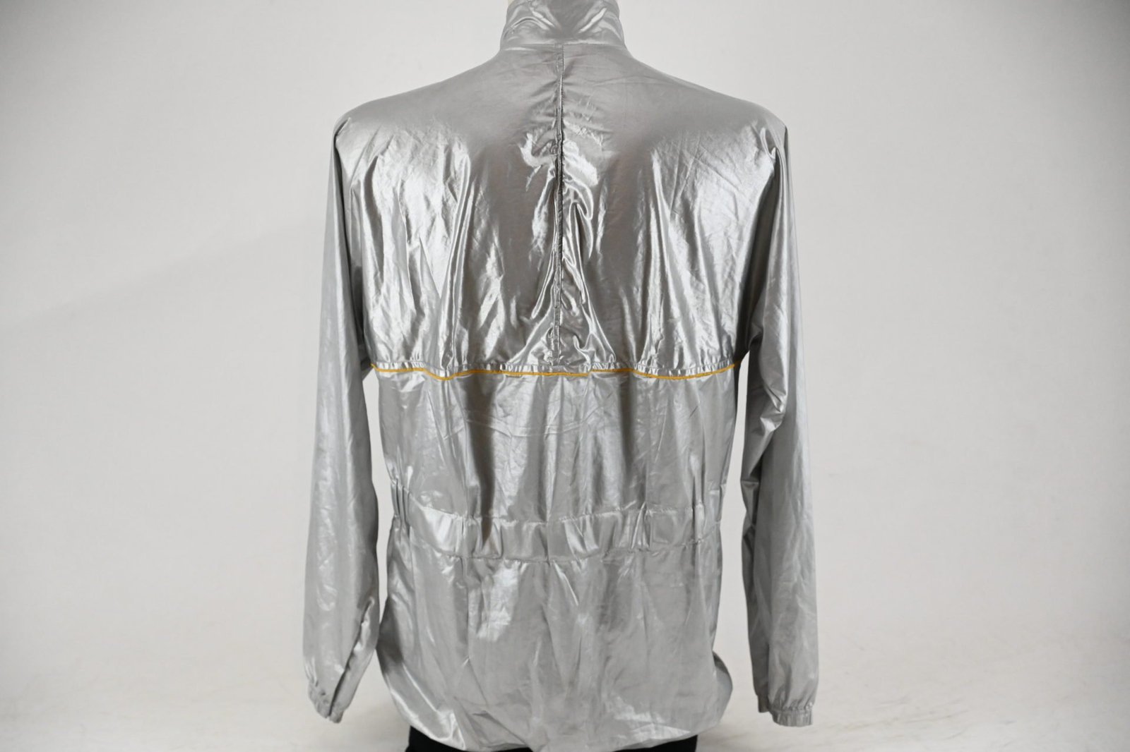 Silver Reflecting Cycling Rain Jacket by SEB Size L/5 - Image 6
