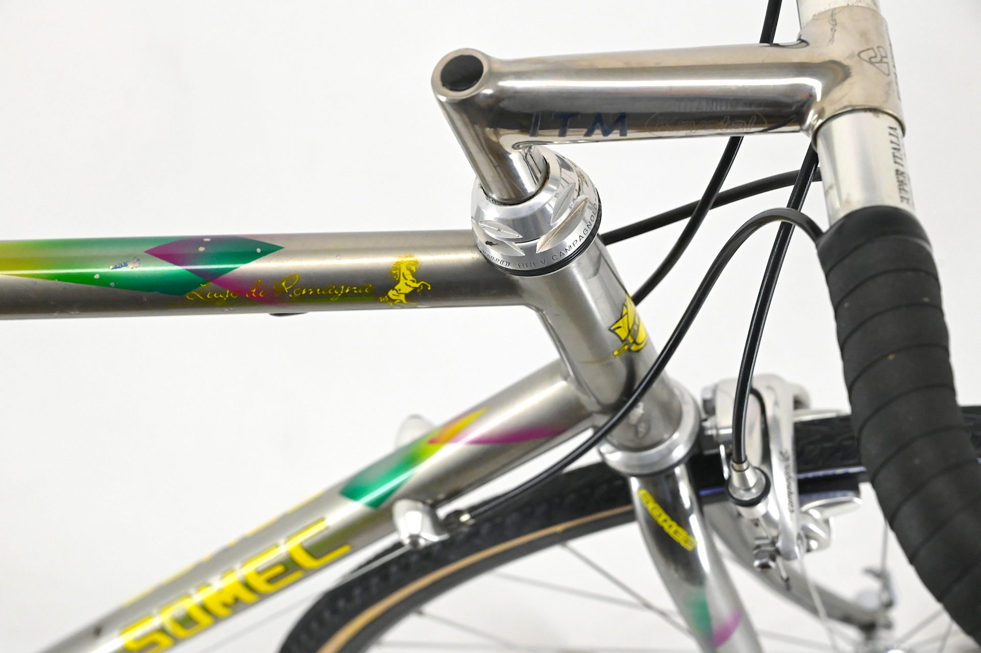 Somec Titanio Columbus Hyperon Campagnolo Record 8-Speed Size 55.5 - Image 7