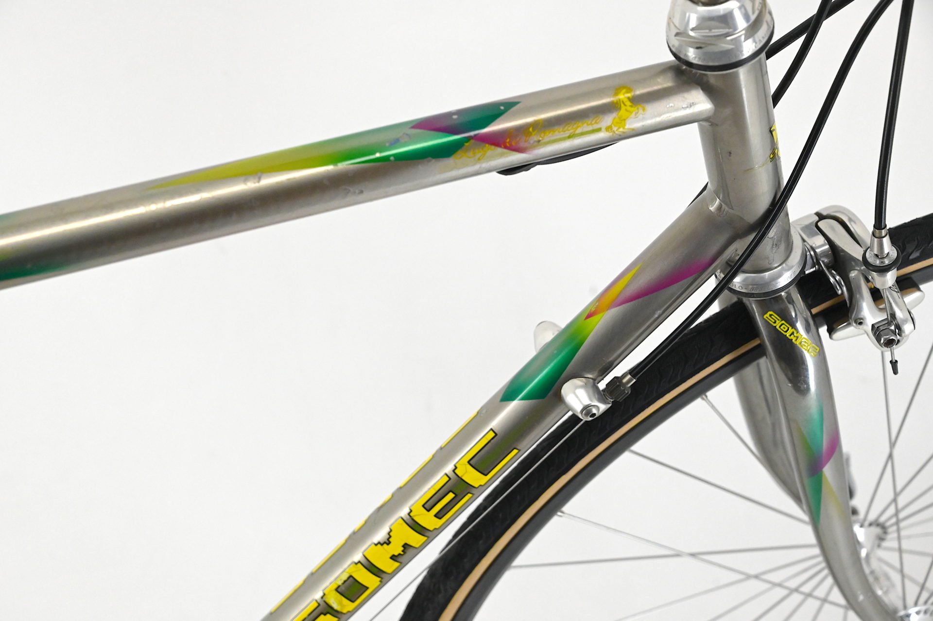 Somec Titanio Columbus Hyperon Campagnolo Record 8-Speed Size 55.5 - Image 10